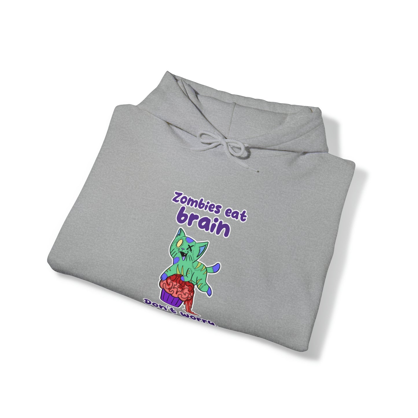 Zombie Cat - Unisex Heavy Blend™ Hooded Sweatshirt