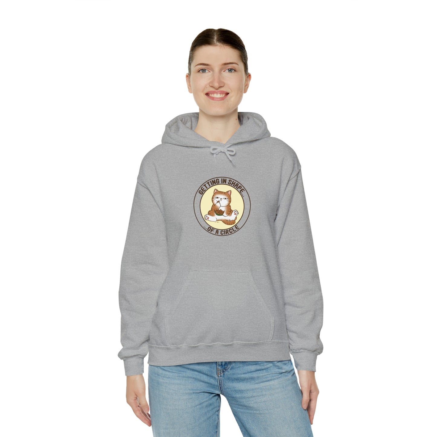 Getting in Shape - Unisex Heavy Blend™ Hooded Sweatshirt