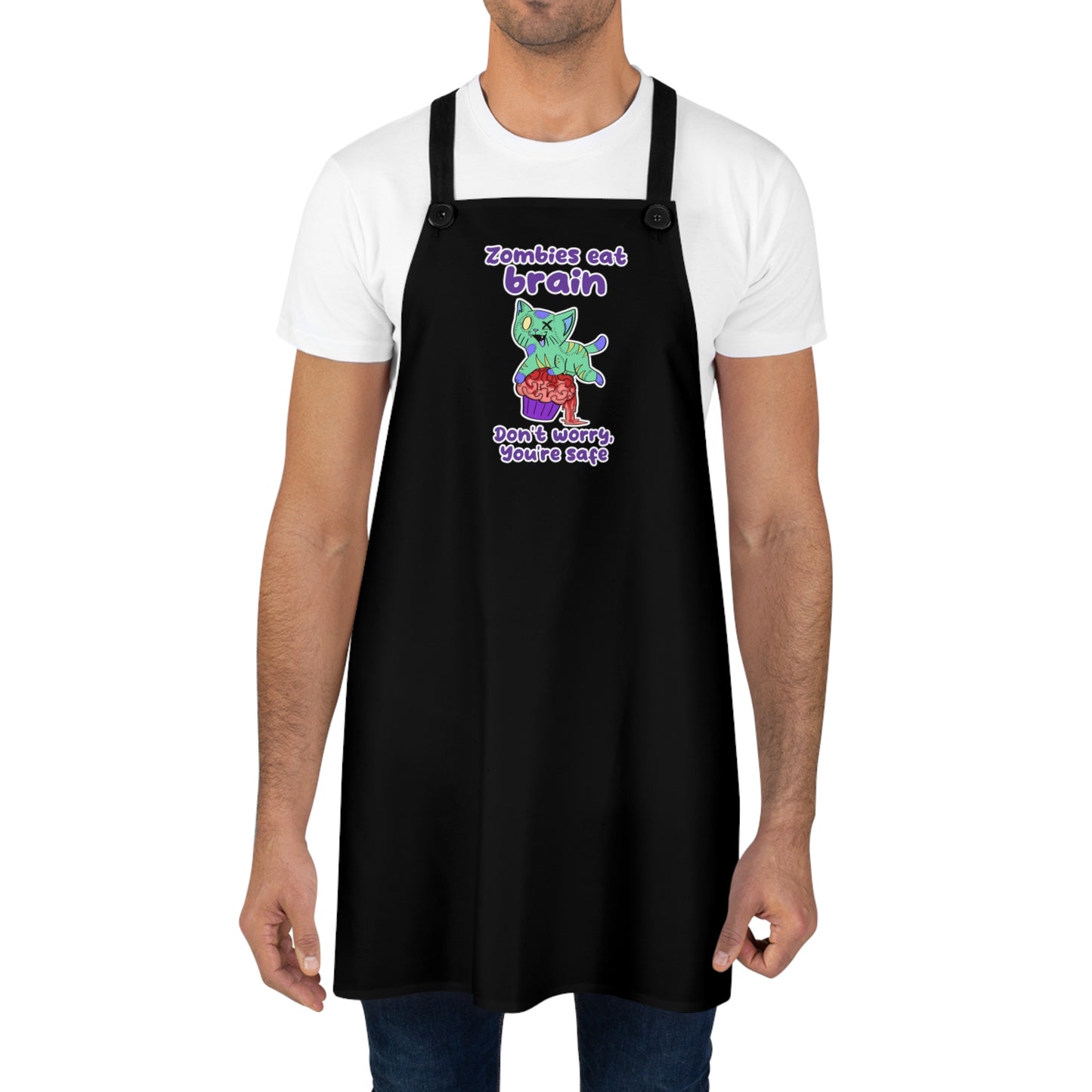 Zombie Cat - Apron (AOP)