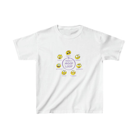 Weeklu Mood Loop - Kids Heavy Cotton™ Tee