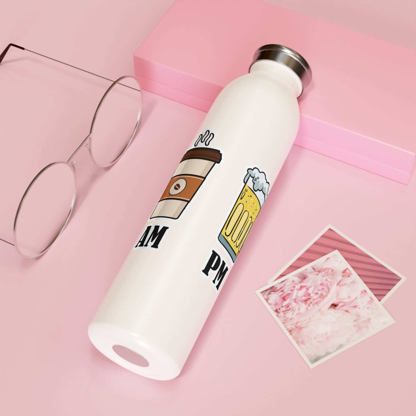 AM/PM - Slim Water Bottle