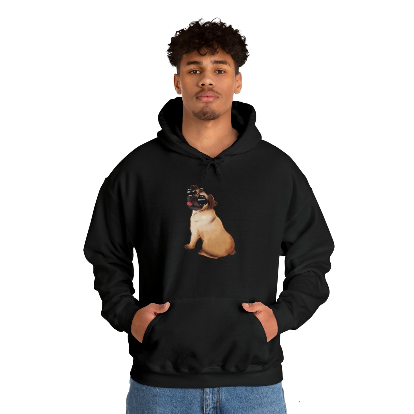 Pug -Unisex Heavy Blend™ Hooded Sweatshirt