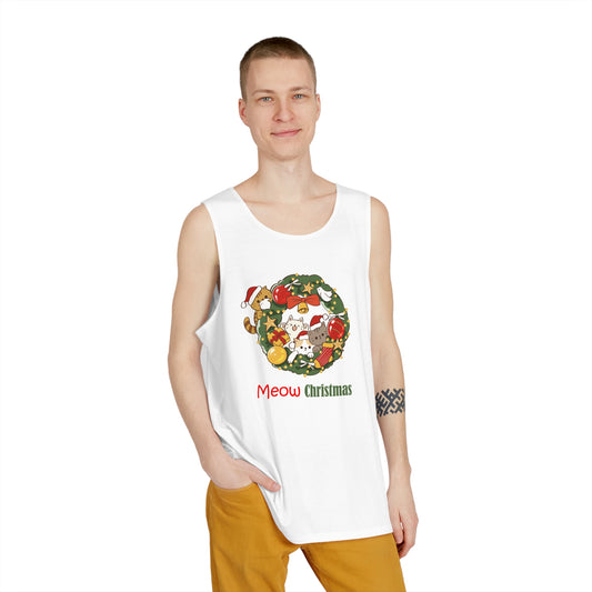 Meow Christmas - Men's Tank (AOP)