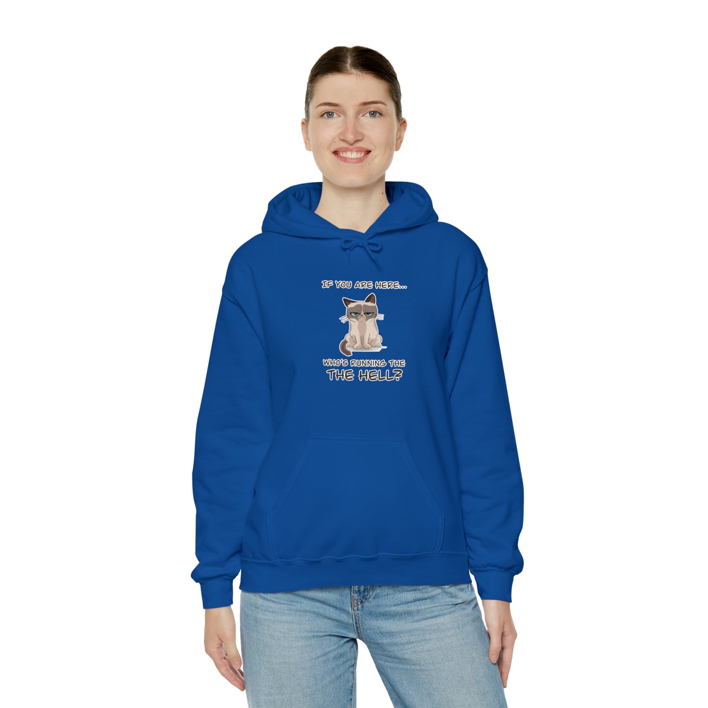 Hell Cat - Unisex Heavy Blend™ Hooded Sweatshirt