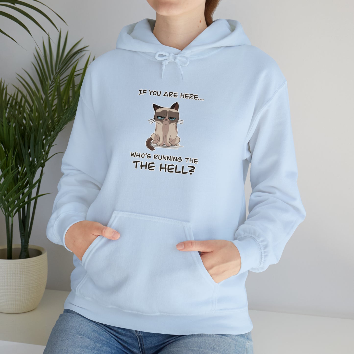 Hell Cat - Unisex Heavy Blend™ Hooded Sweatshirt