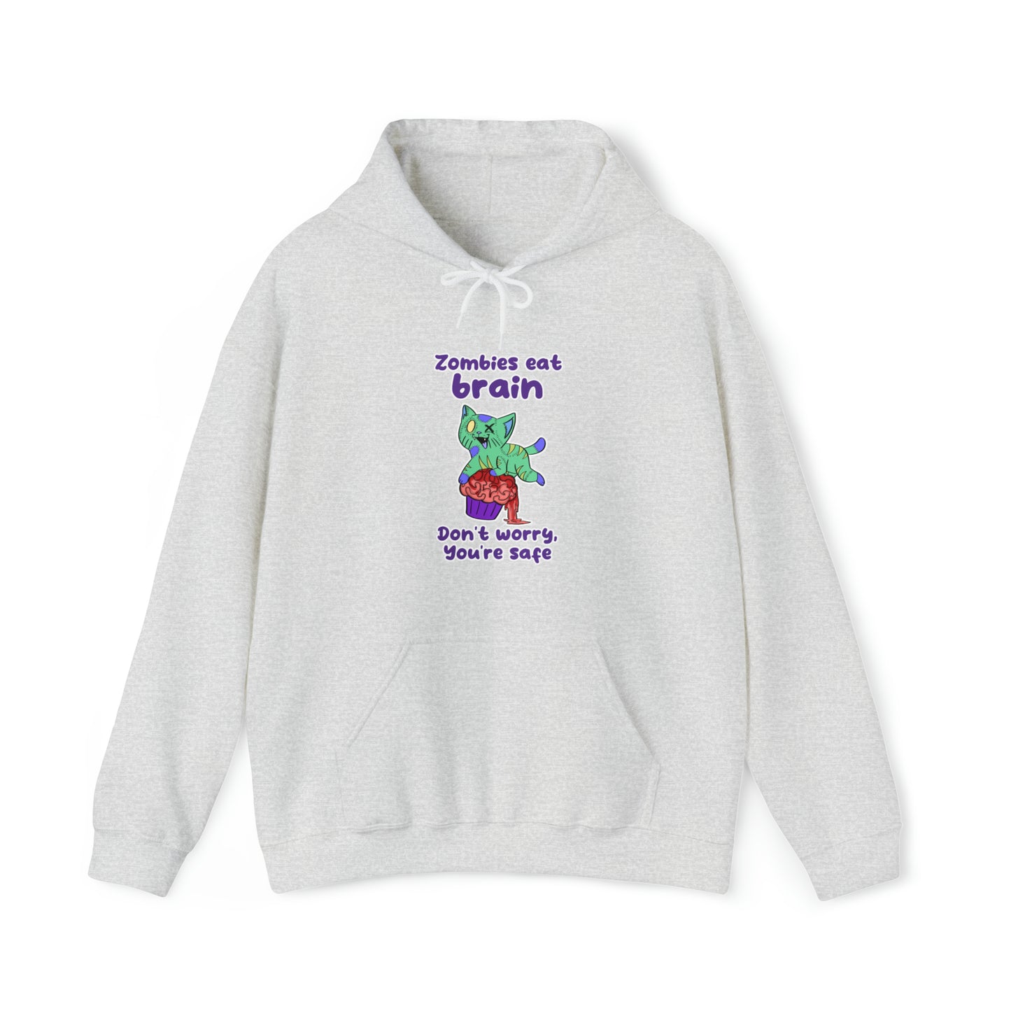 Zombie Cat - Unisex Heavy Blend™ Hooded Sweatshirt