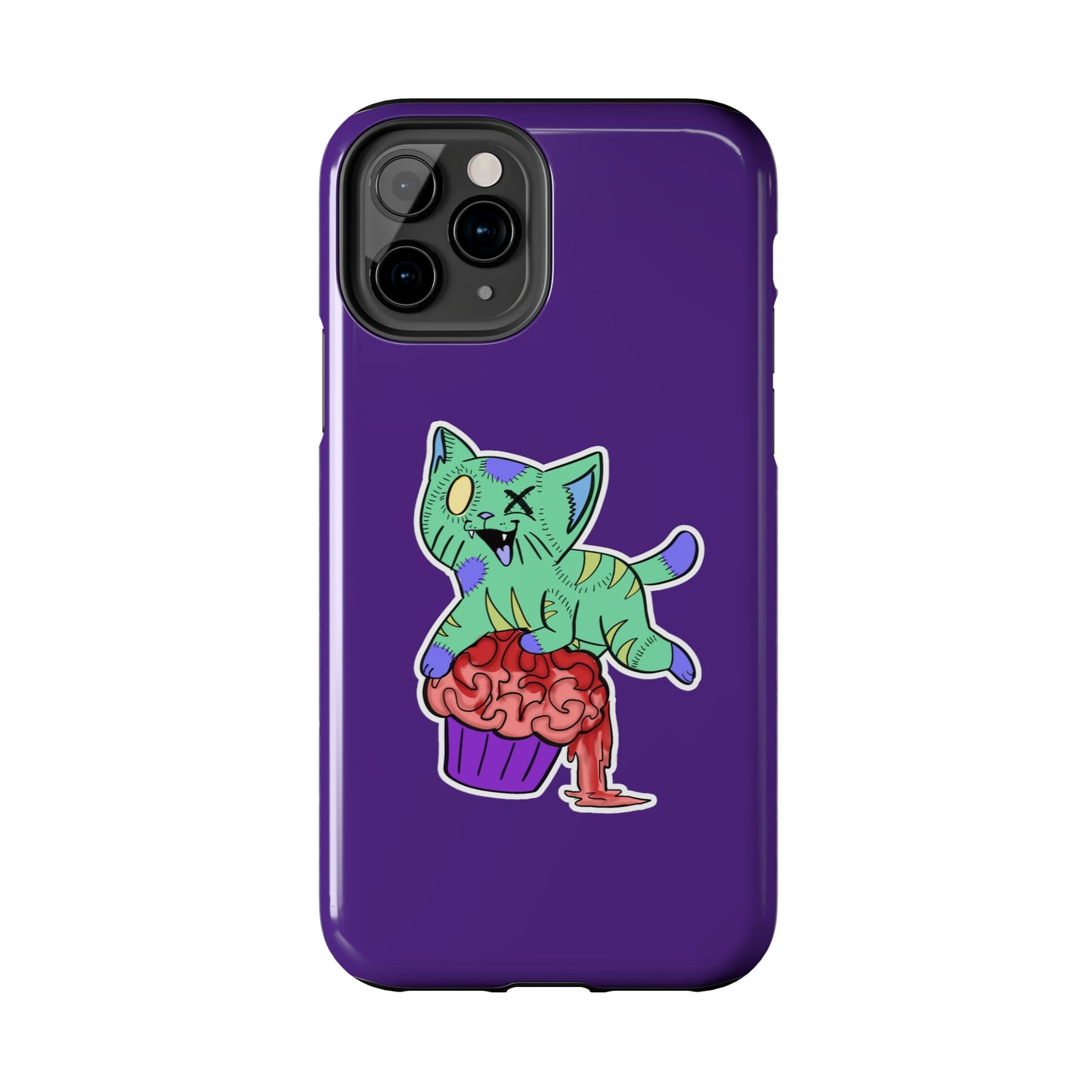 Zombie Cat - Tough Phone Cases