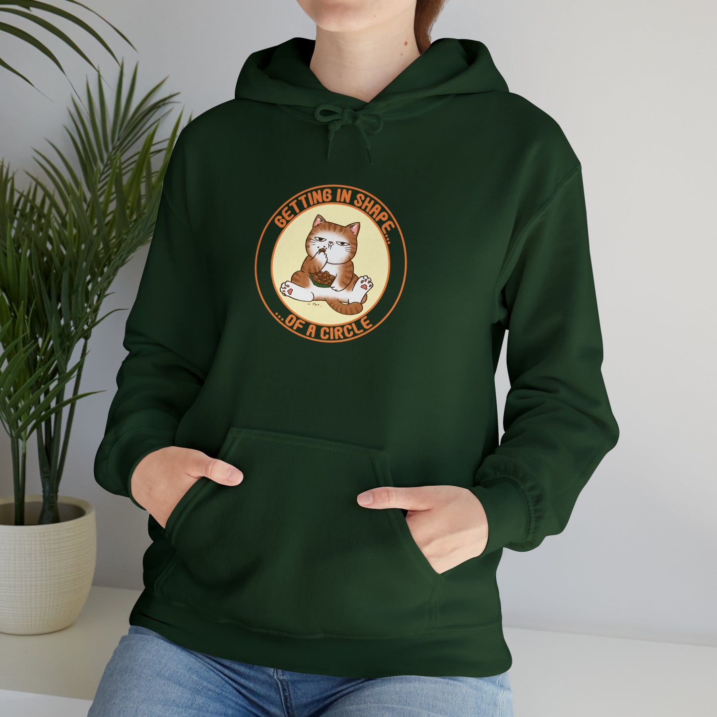 Getting in Shape - Unisex Heavy Blend™ Hooded Sweatshirt