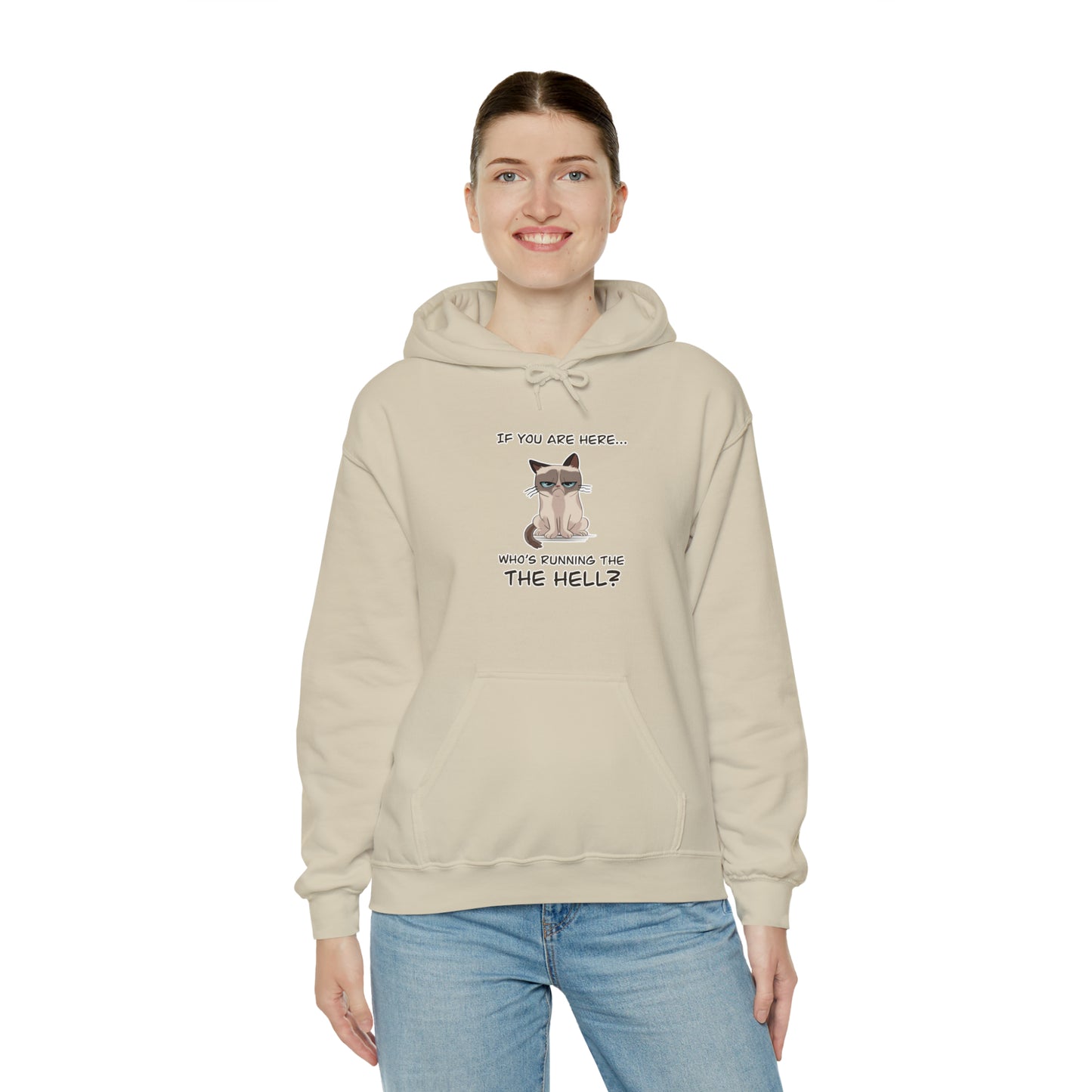 Hell Cat - Unisex Heavy Blend™ Hooded Sweatshirt