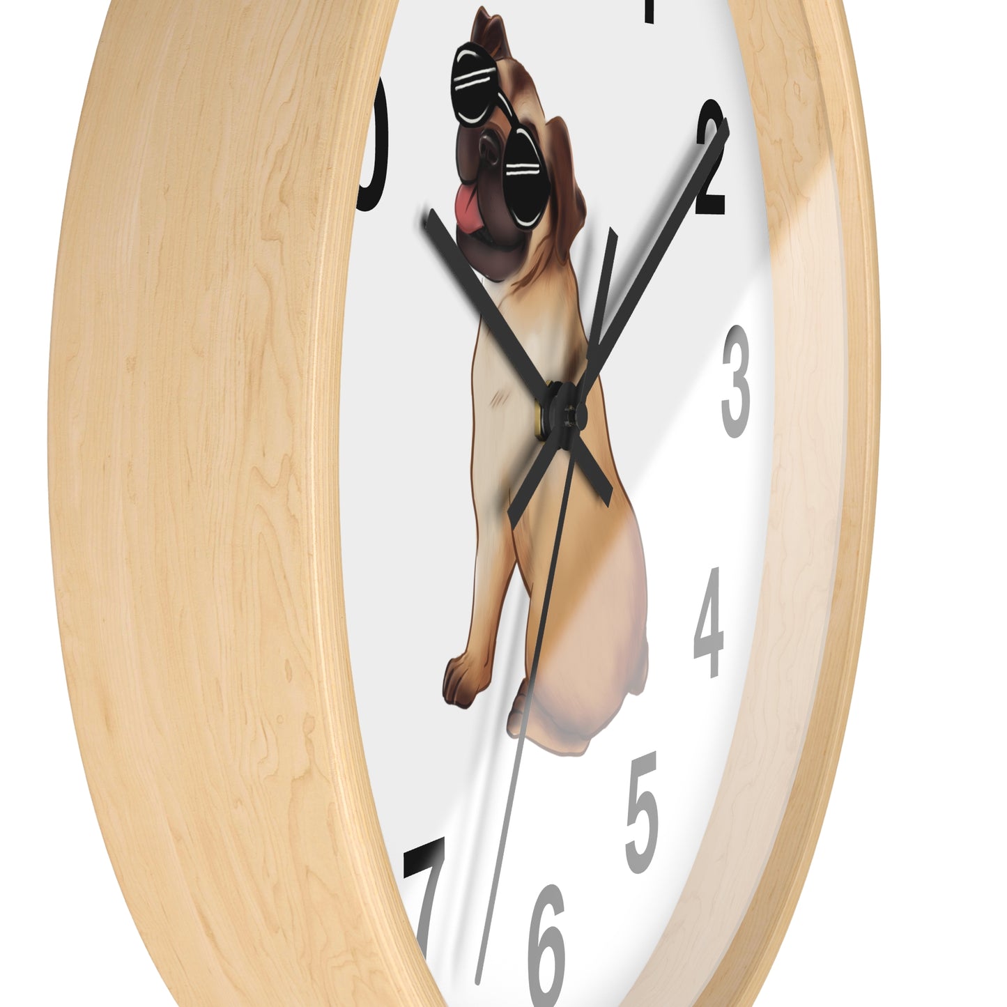 Pug - Wall Clock