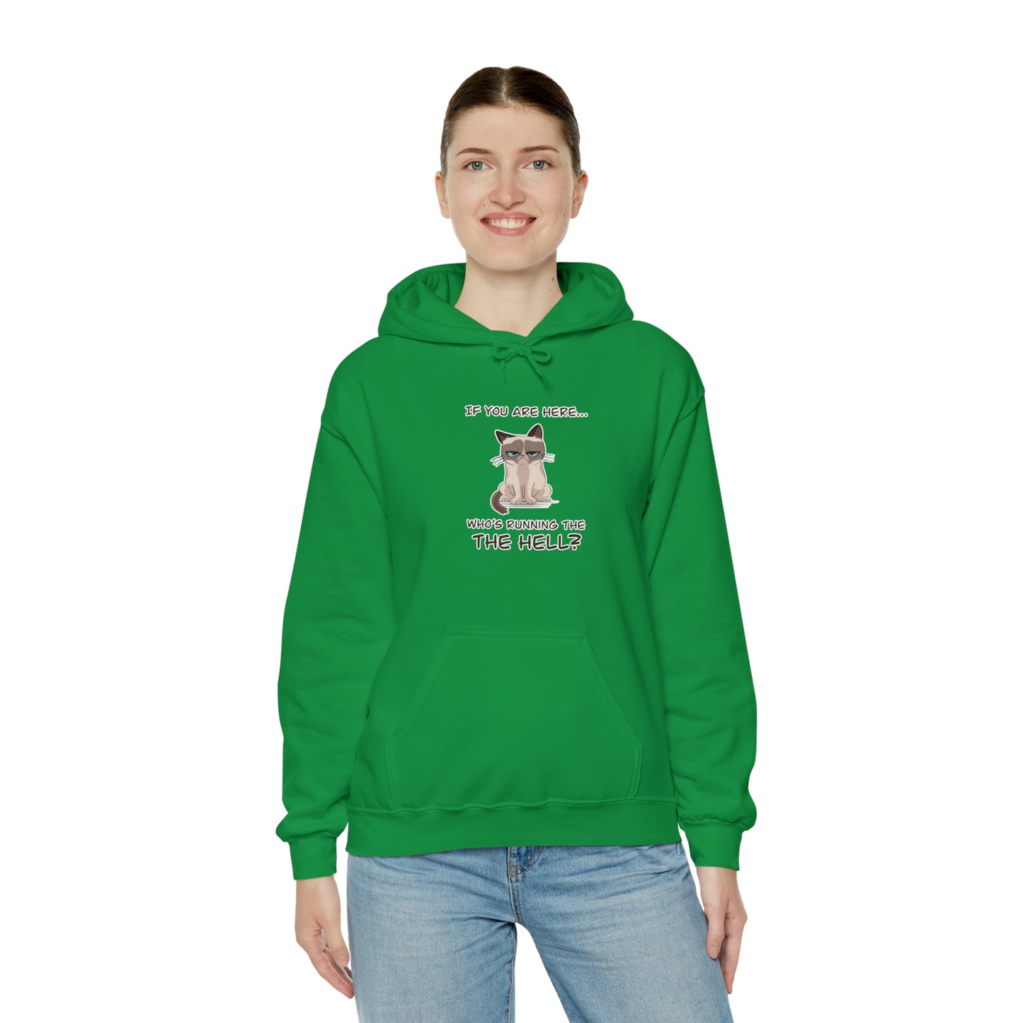 Hell Cat - Unisex Heavy Blend™ Hooded Sweatshirt