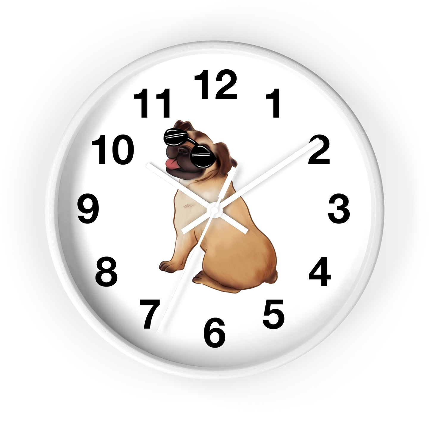 Pug - Wall Clock