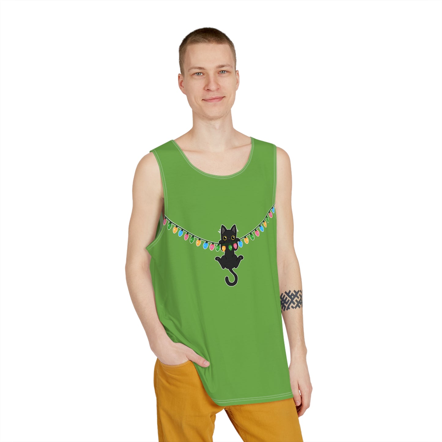 Meow Christmas - Men's Tank (AOP)