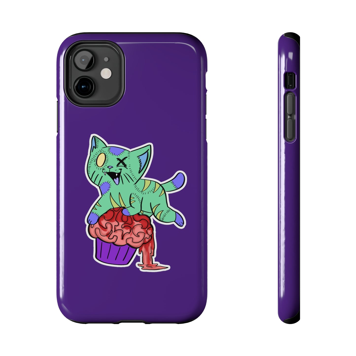 Zombie Cat - Tough Phone Cases