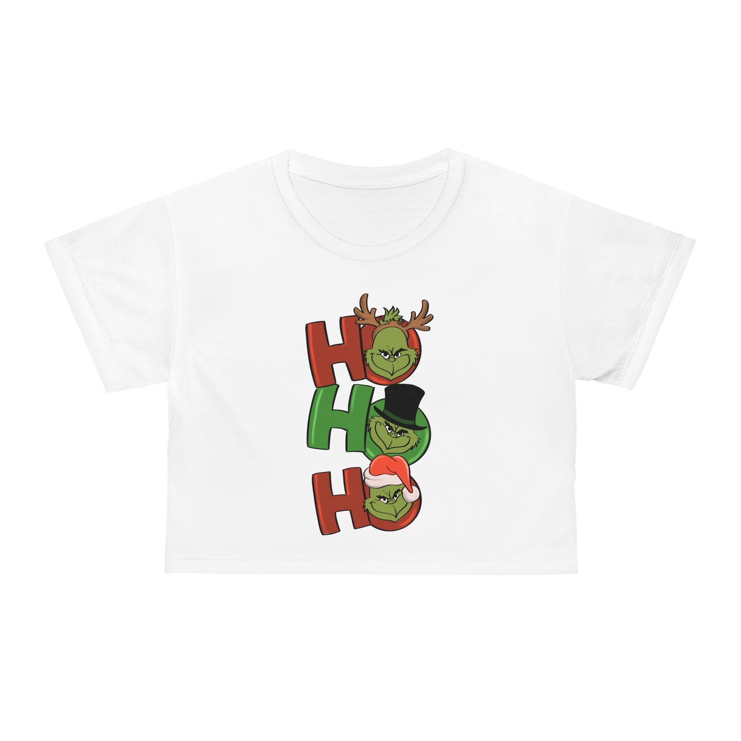 Grinch - Crop Tee (AOP)