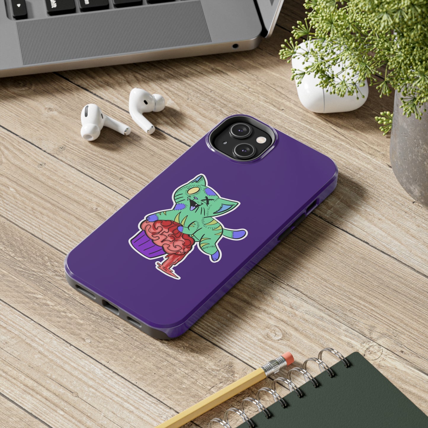 Zombie Cat - Tough Phone Cases