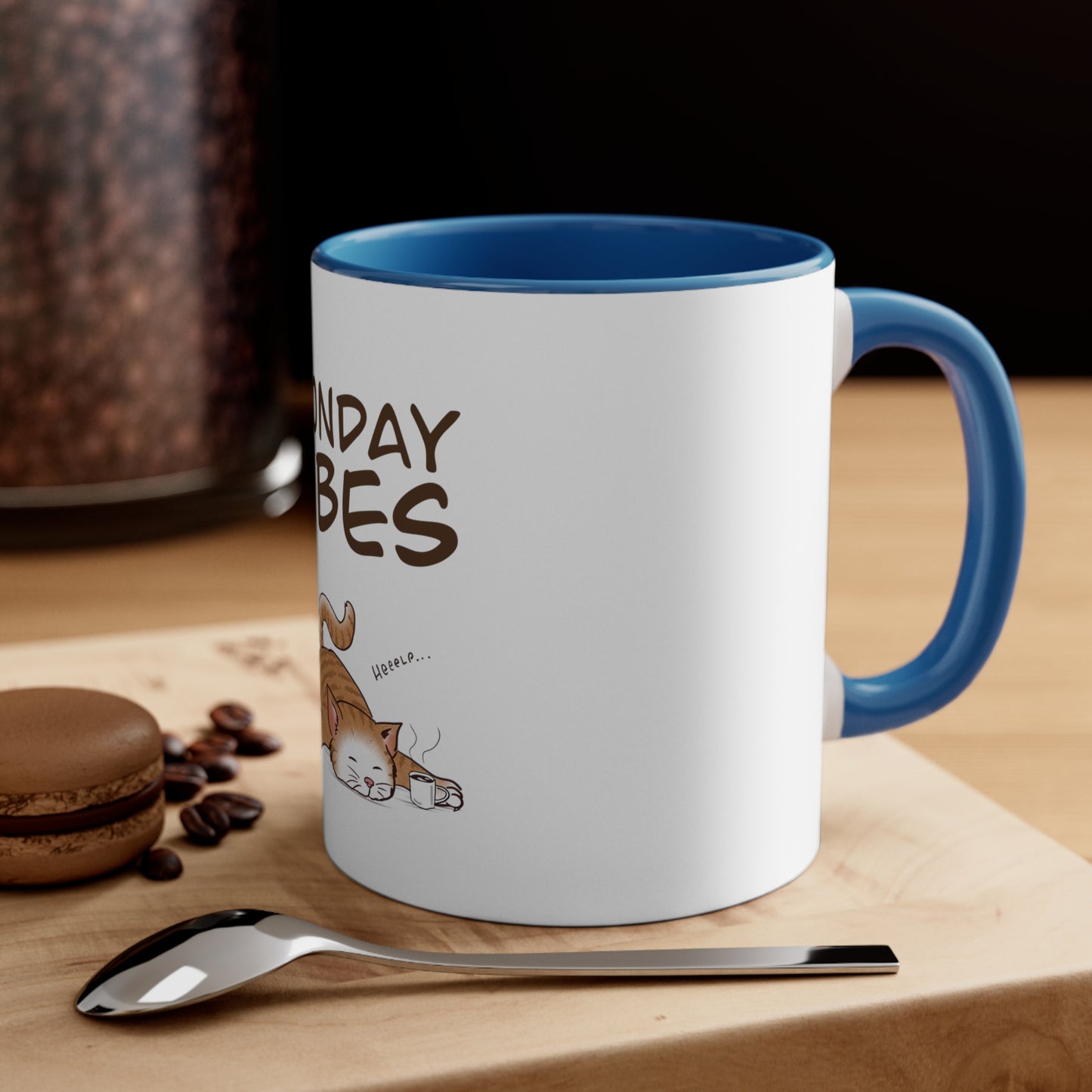 Monday Vibes - Accent Coffee Mug, 11oz