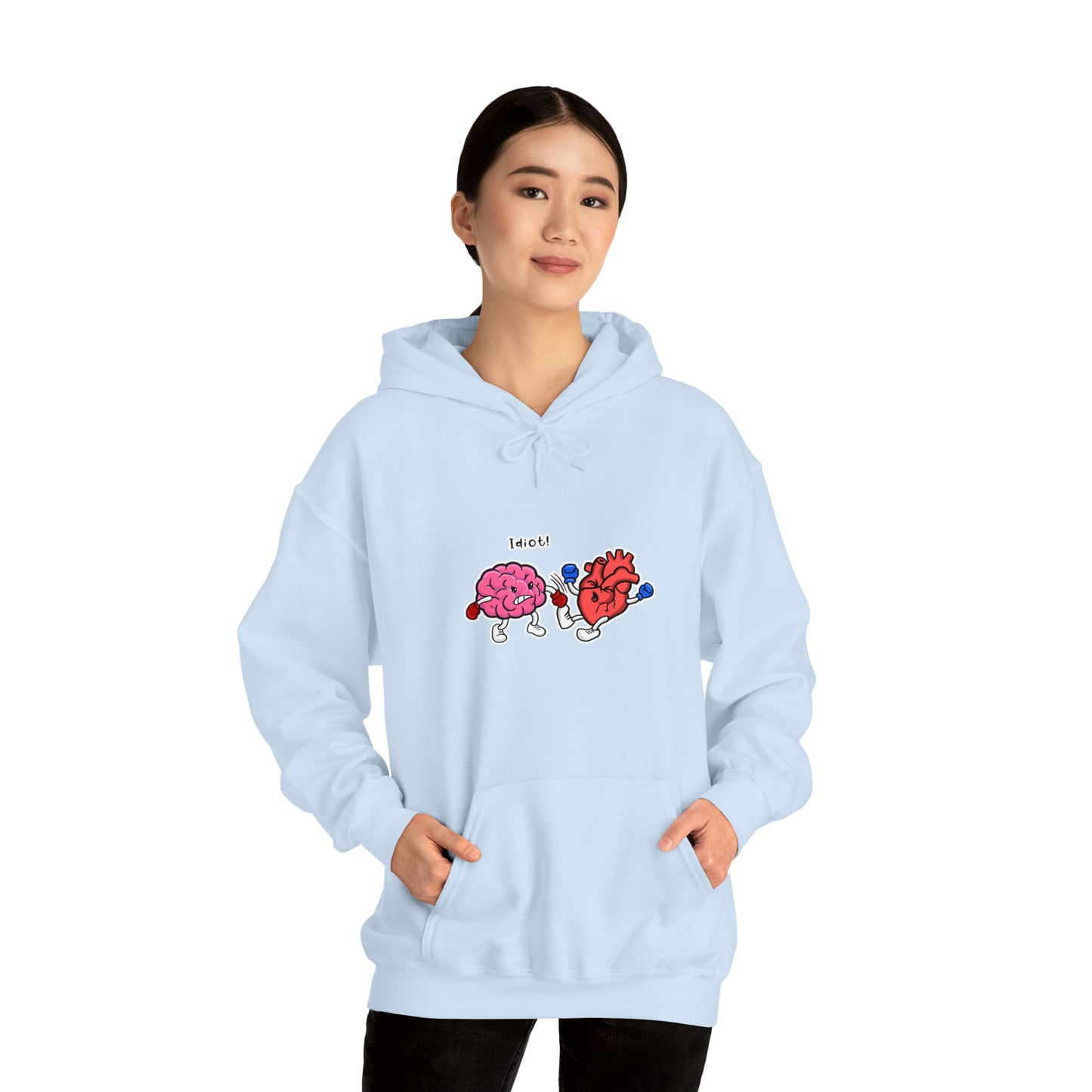 Brain x Heart - Unisex Heavy Blend™ Hooded Sweatshirt