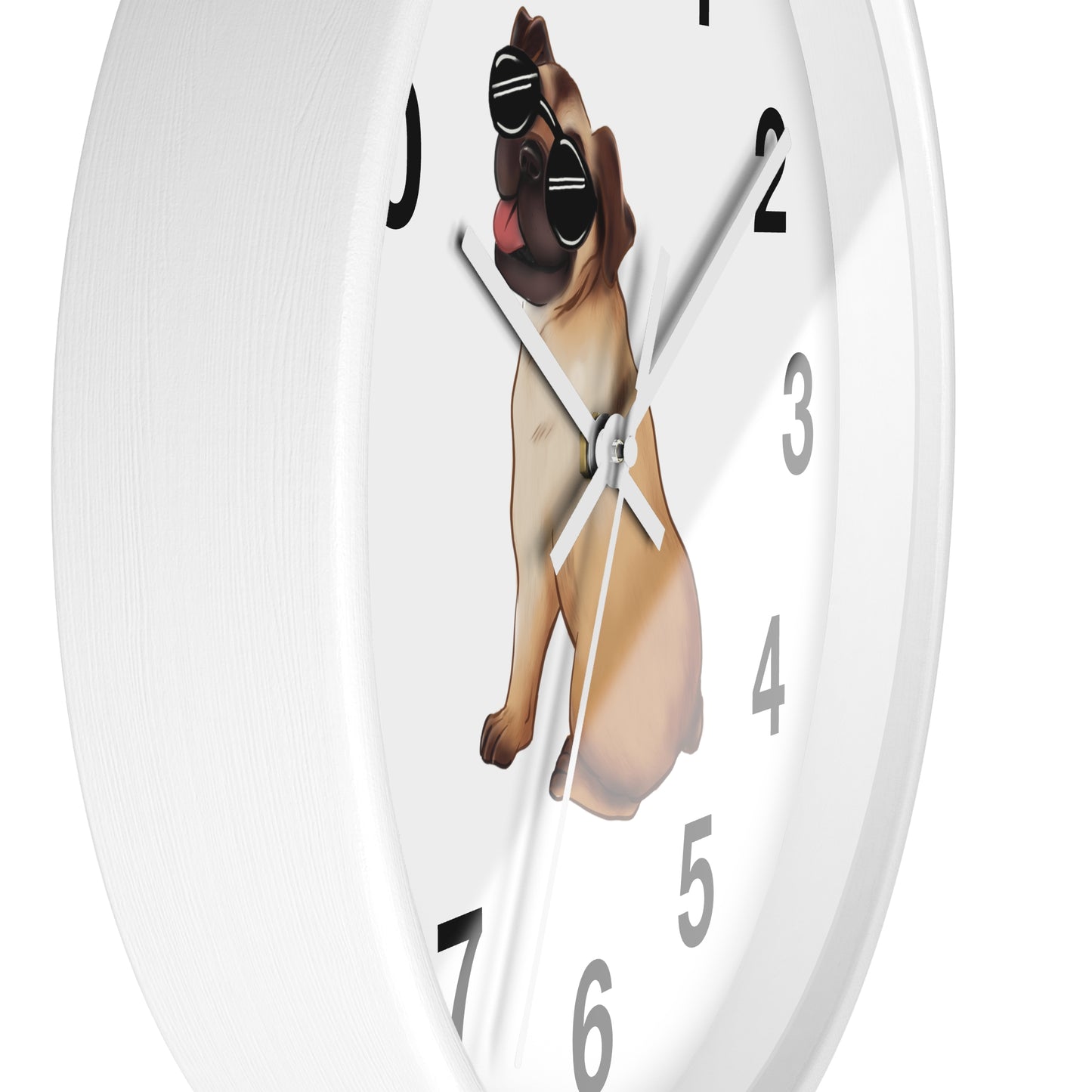 Pug - Wall Clock