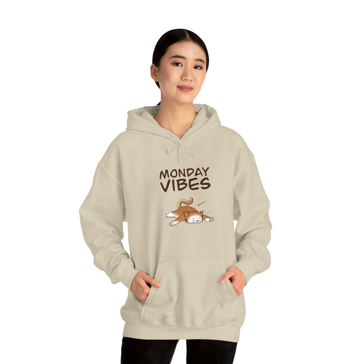 Monday Vibes - Unisex Heavy Blend™ Hooded Sweatshirt