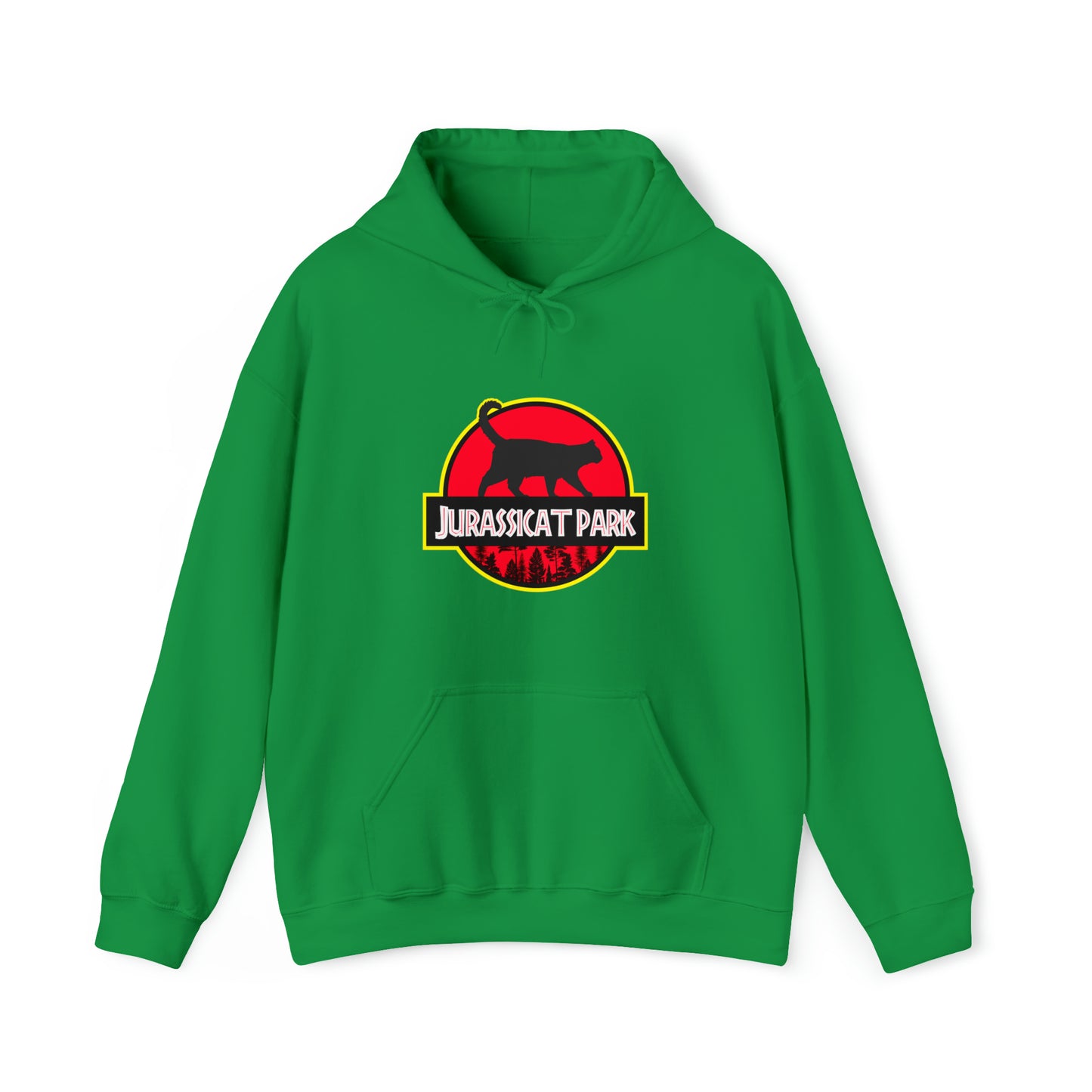 Jurassicat Park - Unisex Heavy Blend™ Hooded Sweatshirt