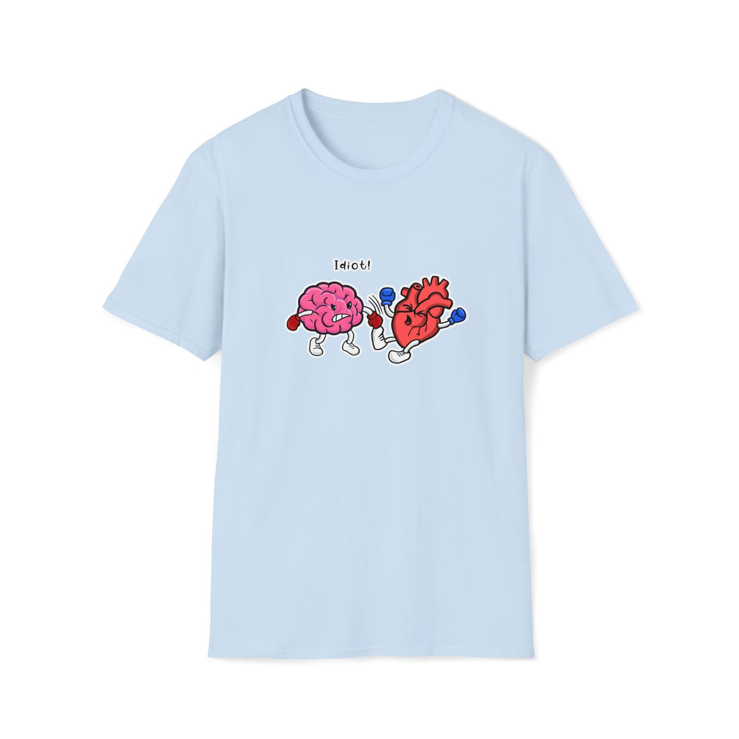 Brain x Heart - Unisex Softstyle T-Shirt