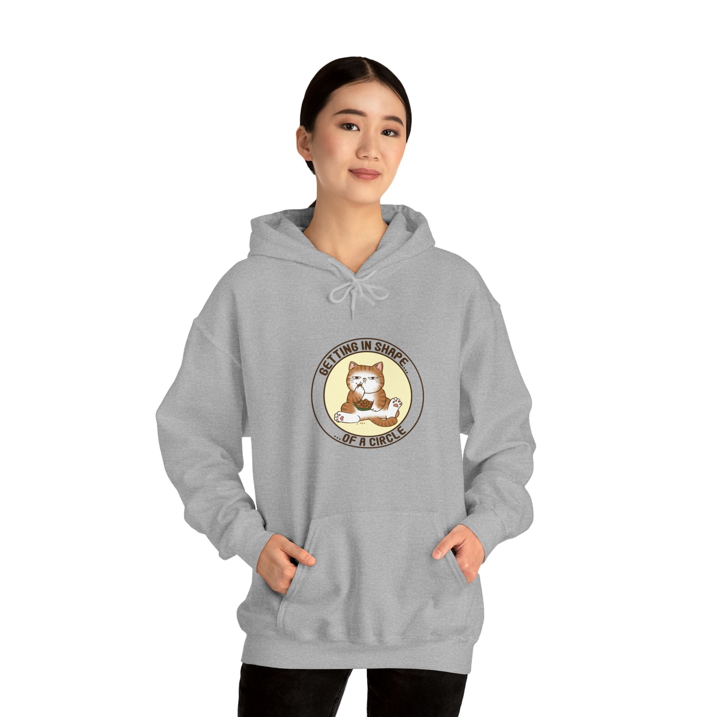 Getting in Shape - Unisex Heavy Blend™ Hooded Sweatshirt