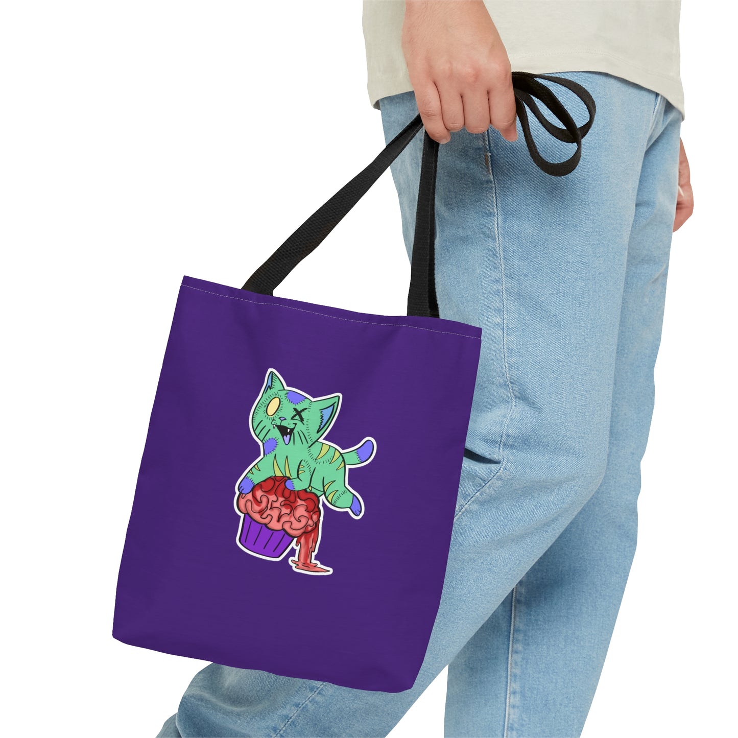 Zombie Cat - Tote Bag (AOP)