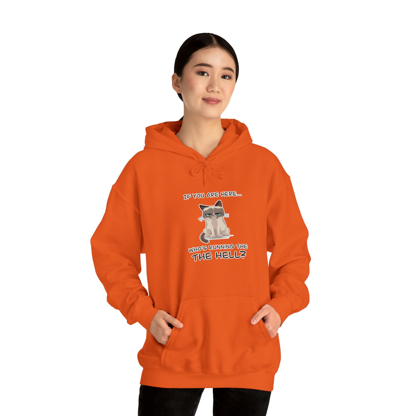 Hell Cat - Unisex Heavy Blend™ Hooded Sweatshirt