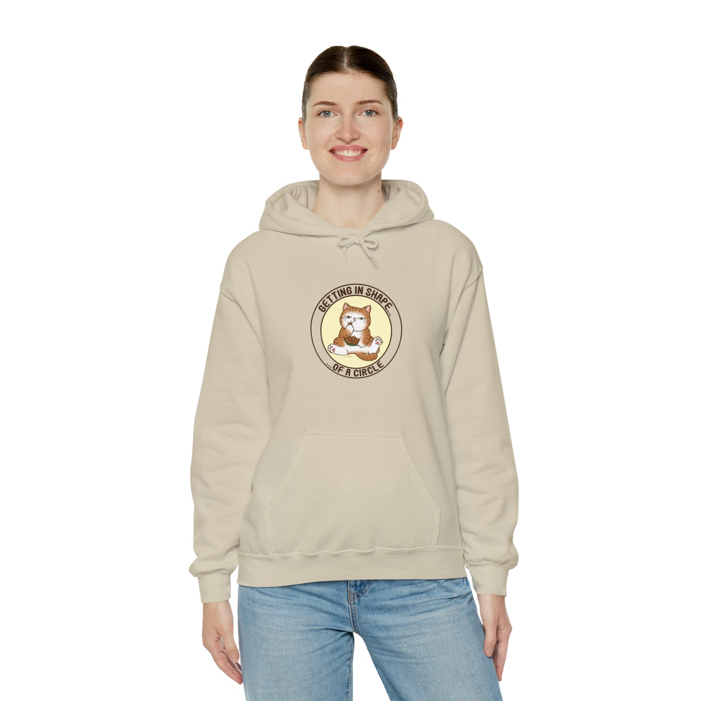 Getting in Shape - Unisex Heavy Blend™ Hooded Sweatshirt