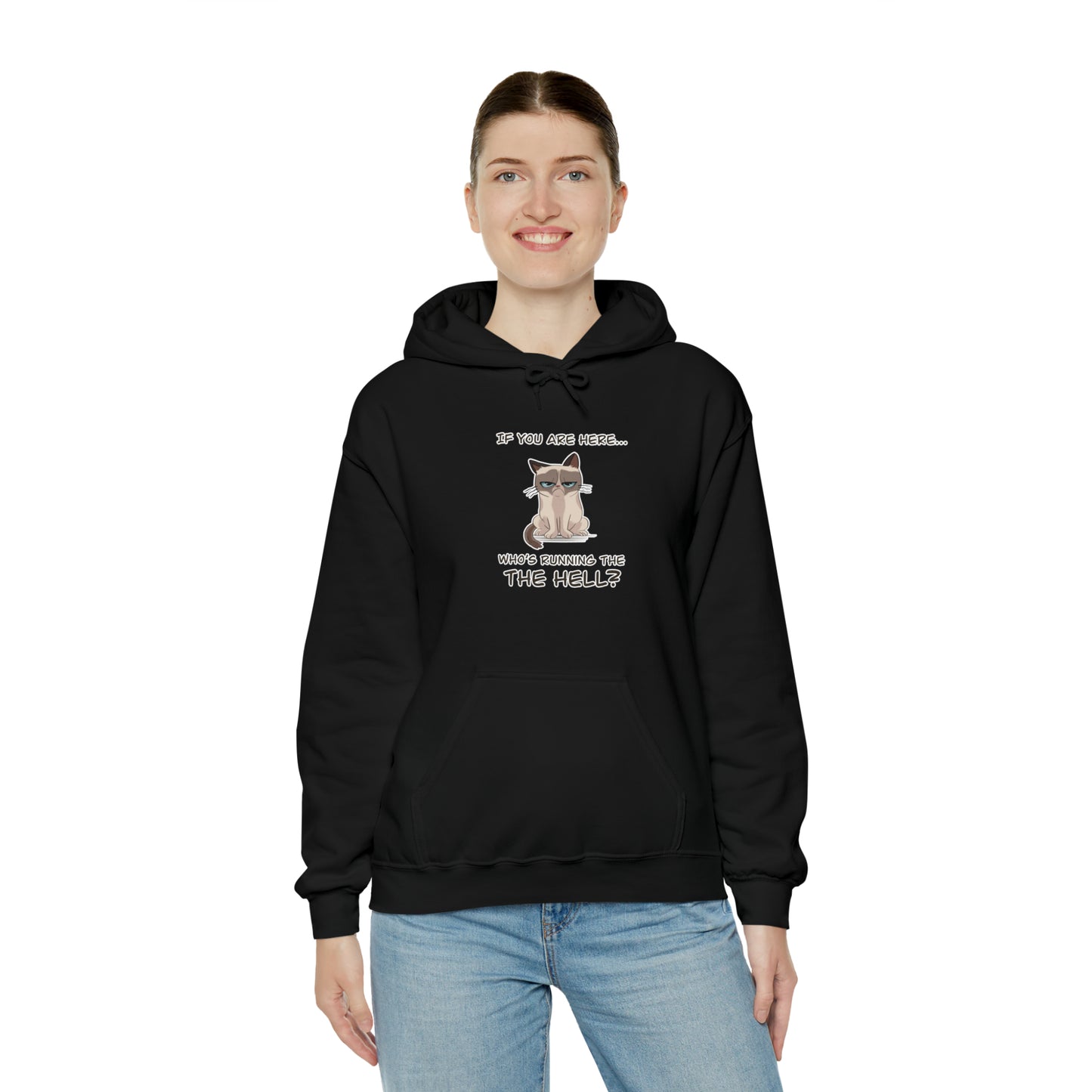 Hell Cat - Unisex Heavy Blend™ Hooded Sweatshirt