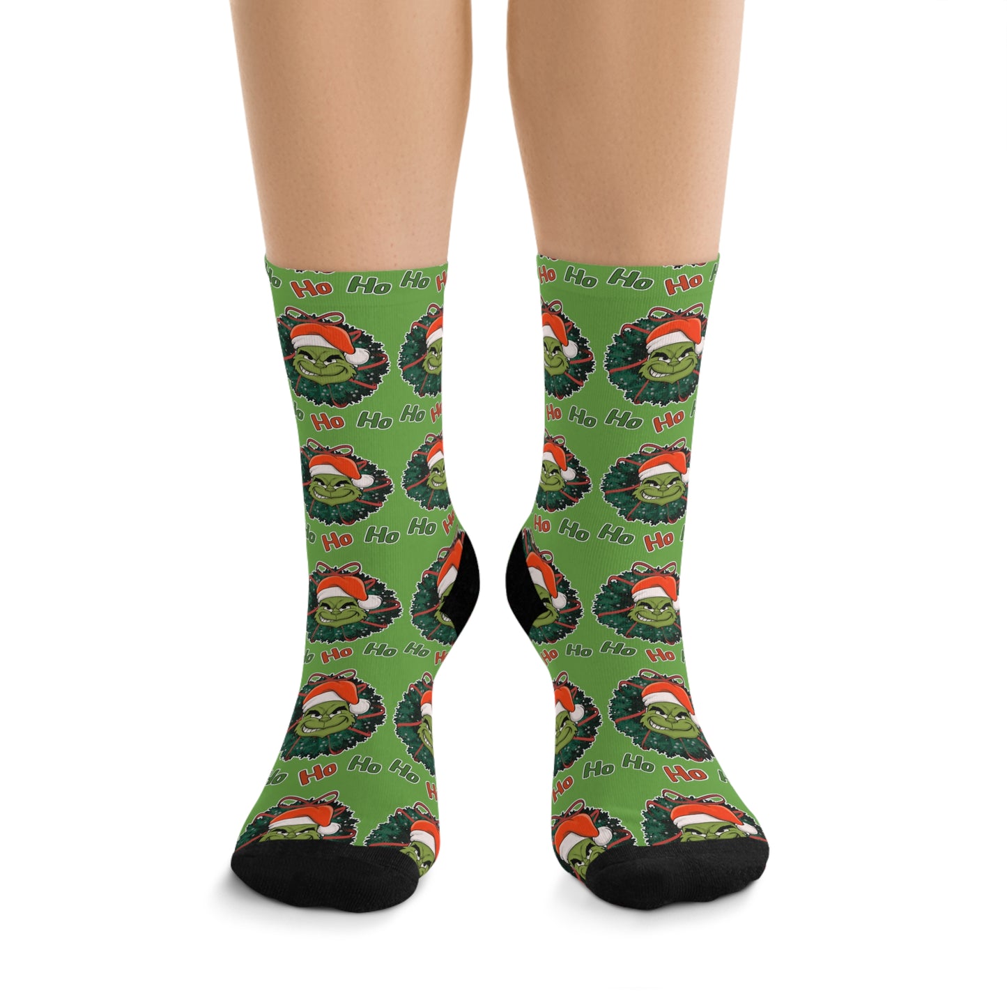 Grinch - Recycled Poly Socks