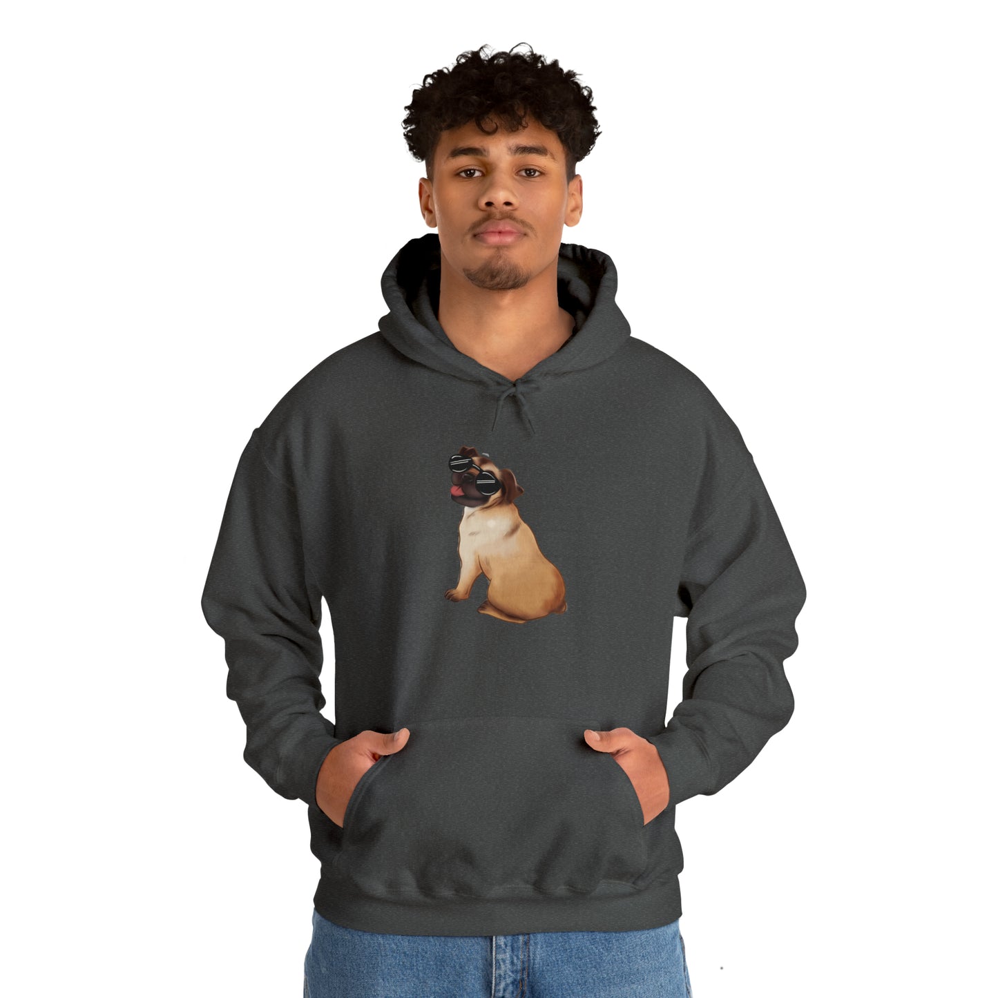 Pug -Unisex Heavy Blend™ Hooded Sweatshirt