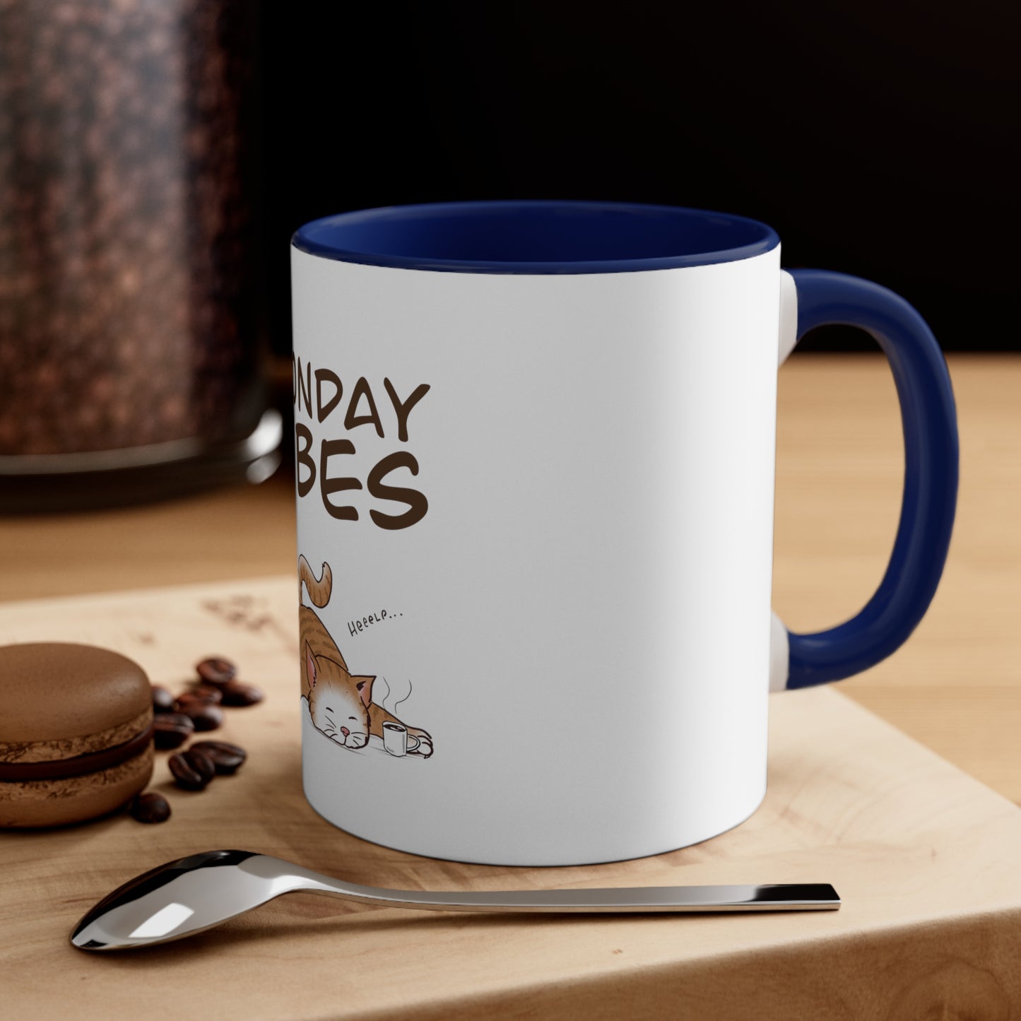 Monday Vibes - Accent Coffee Mug, 11oz