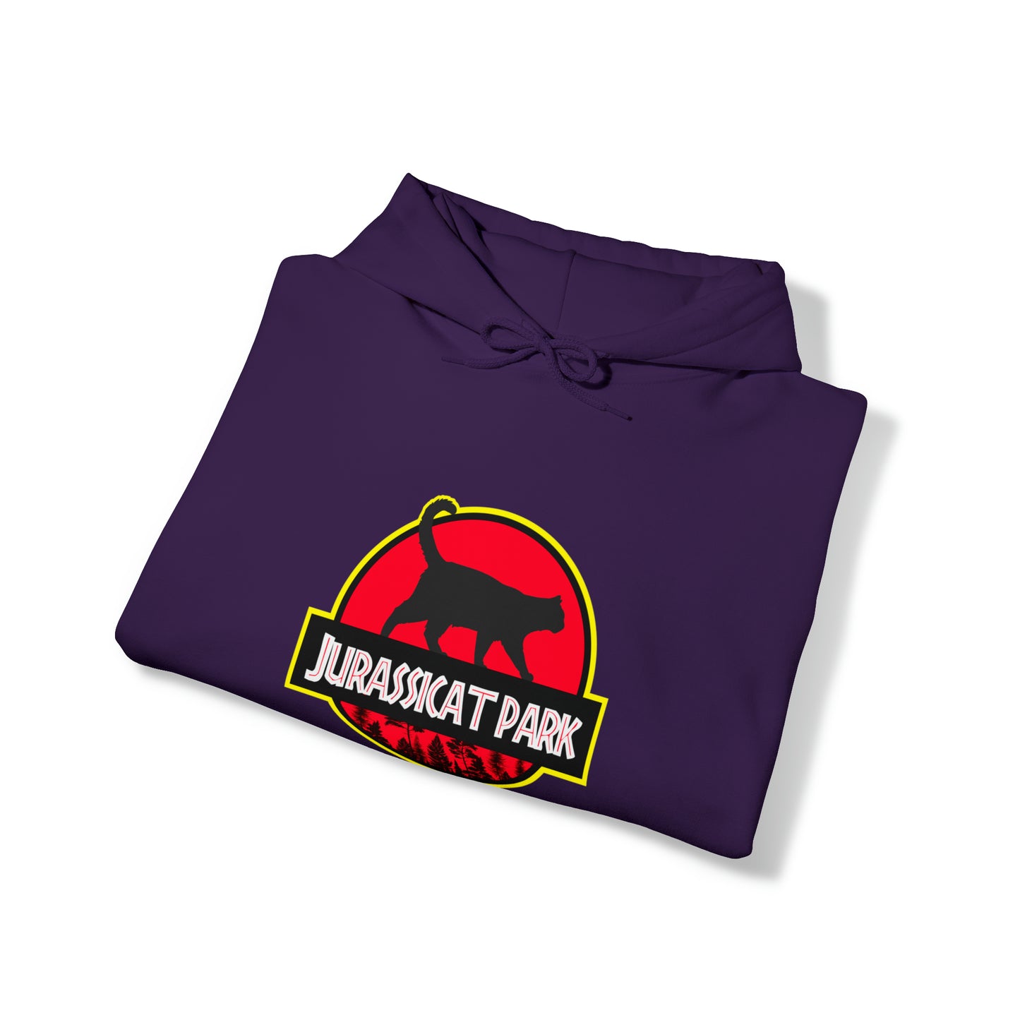 Jurassicat Park - Unisex Heavy Blend™ Hooded Sweatshirt