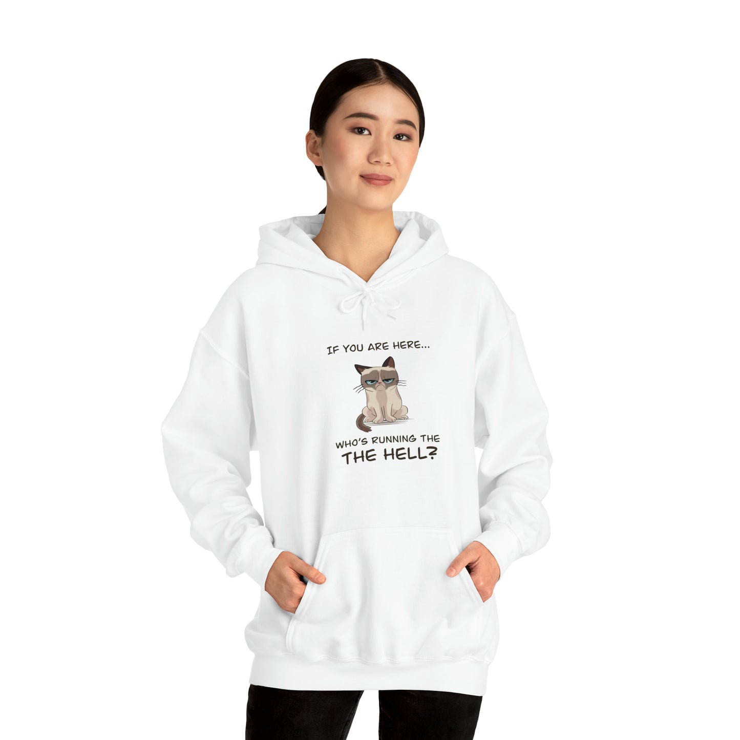 Hell Cat - Unisex Heavy Blend™ Hooded Sweatshirt