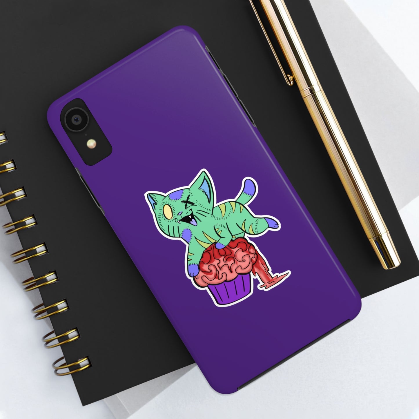 Zombie Cat - Tough Phone Cases