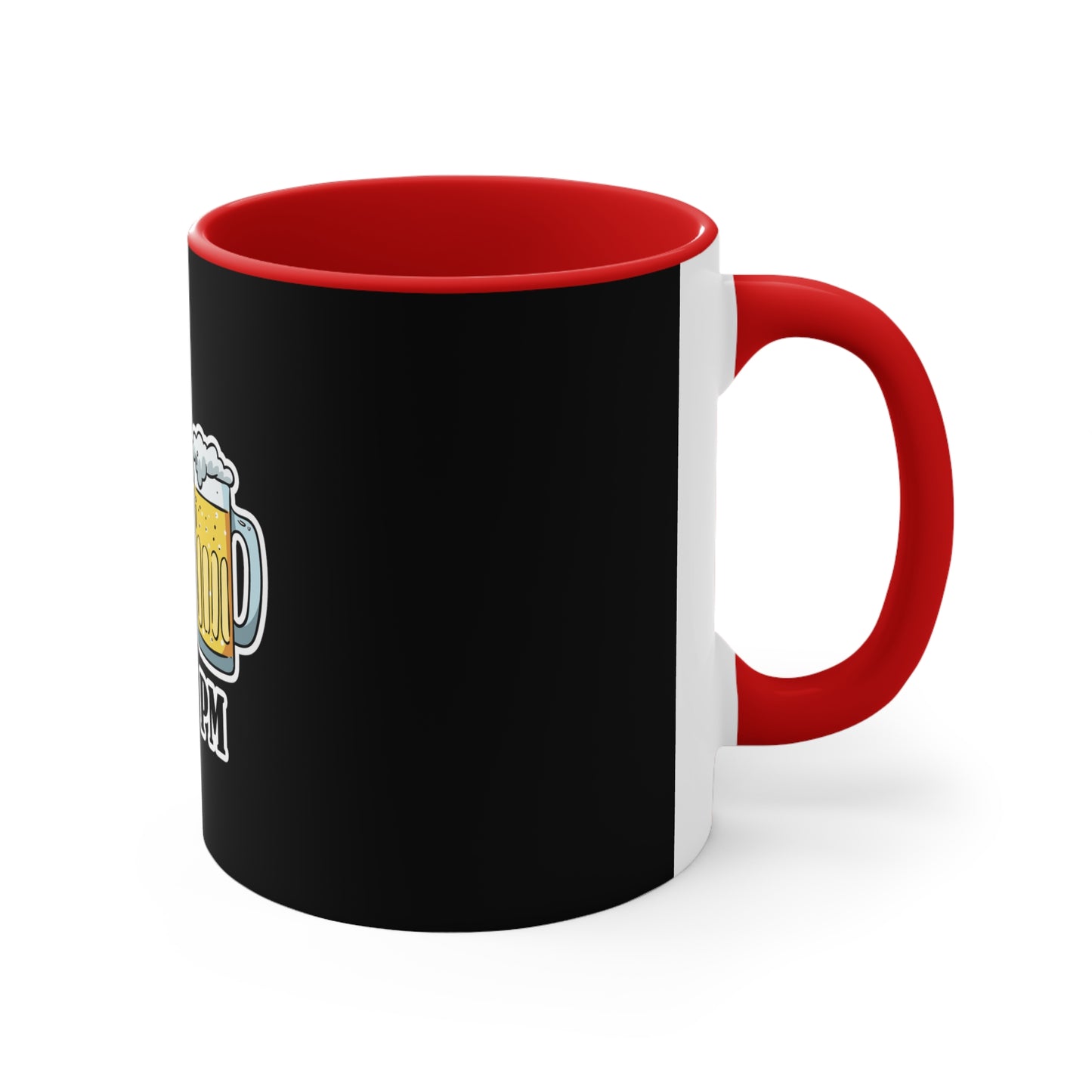 AM/PM - Accent Coffee Mug, 11oz