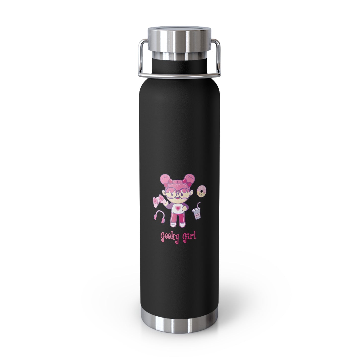 Geek Girl - Copper Vacuum Insulated Bottle, 22oz