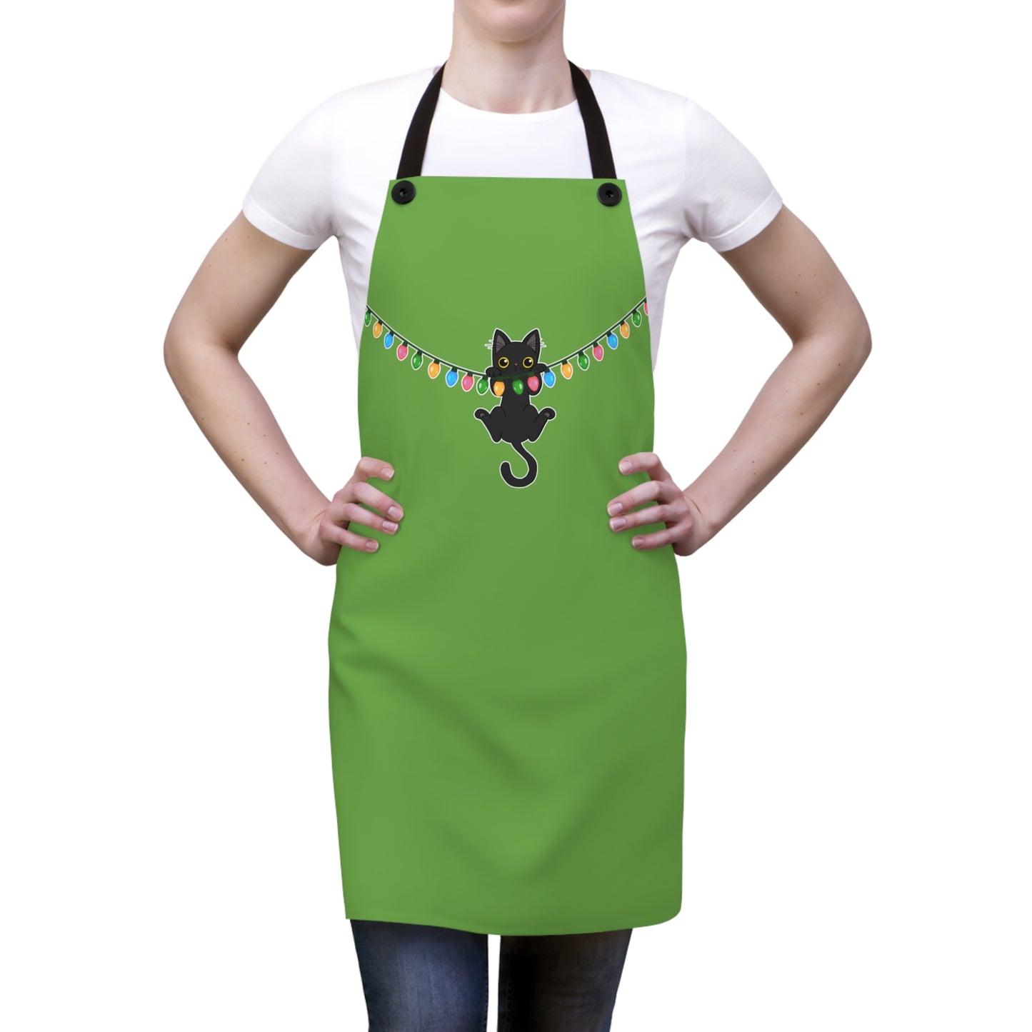 Meow Christmas - Apron (AOP)