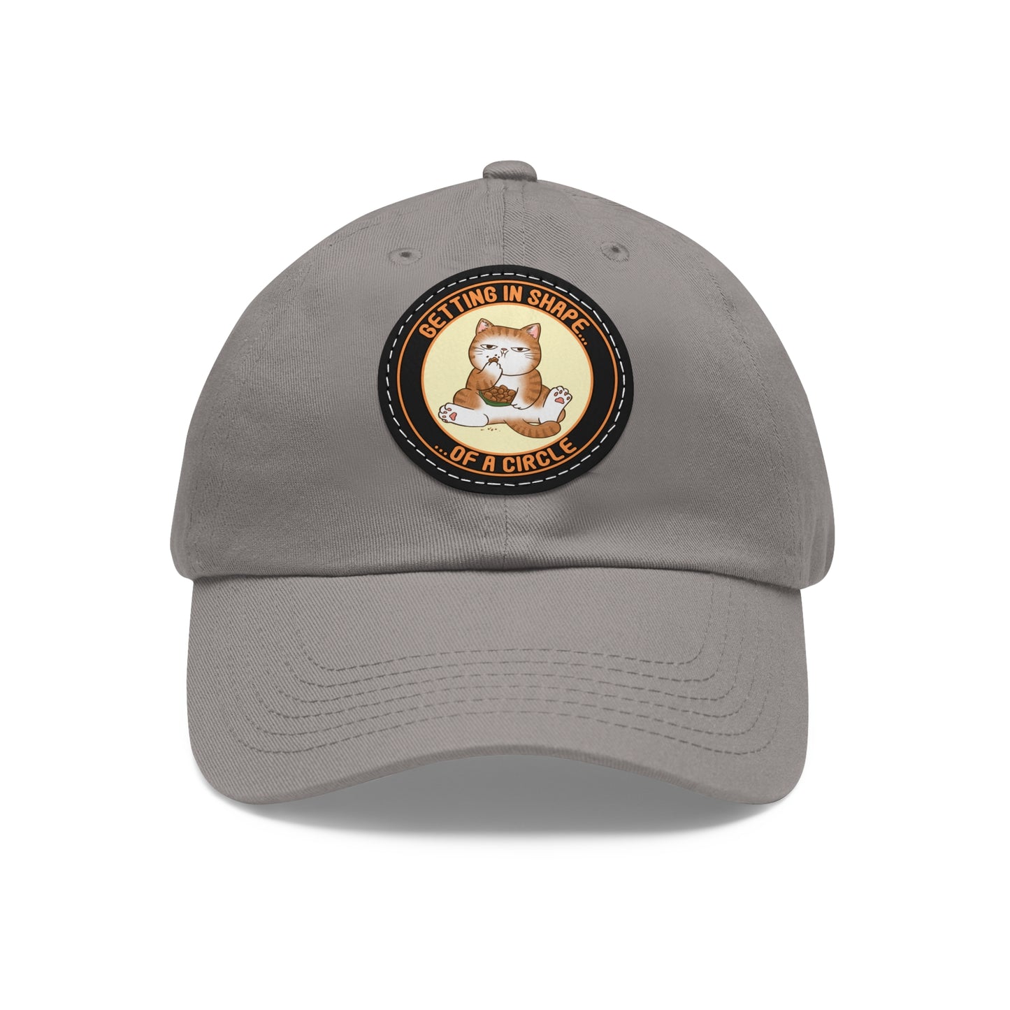 In Shape - Dad Hat with Leather Patch (Round)