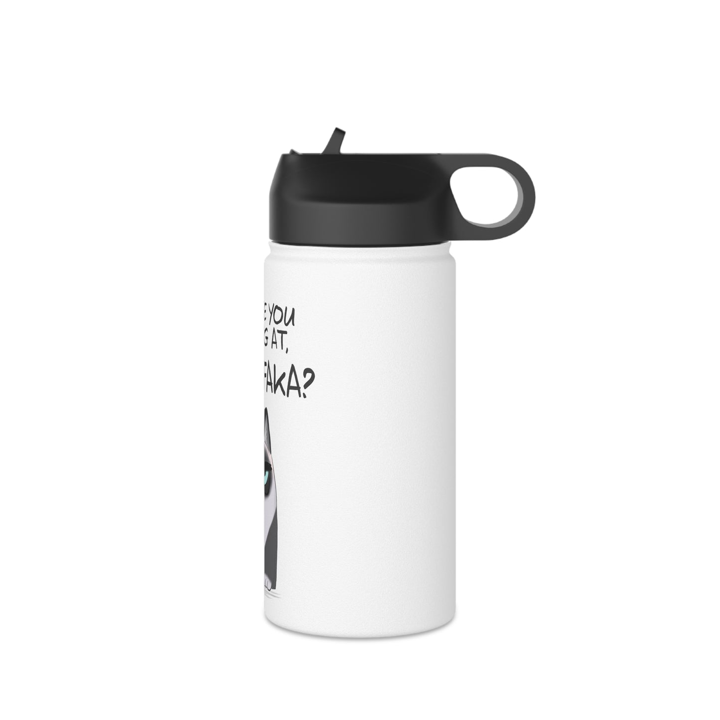 Madafaka - Stainless Steel Water Bottle, Standard Lid