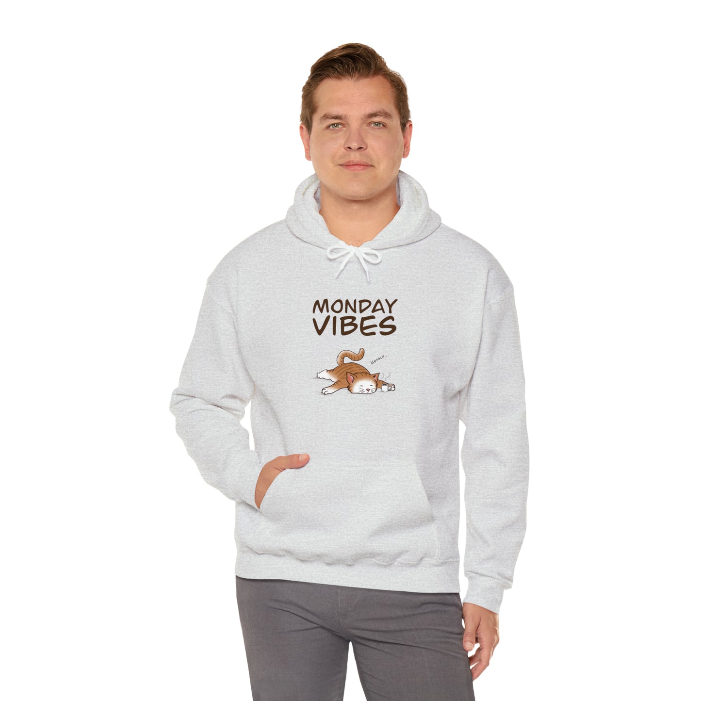 Monday Vibes - Unisex Heavy Blend™ Hooded Sweatshirt