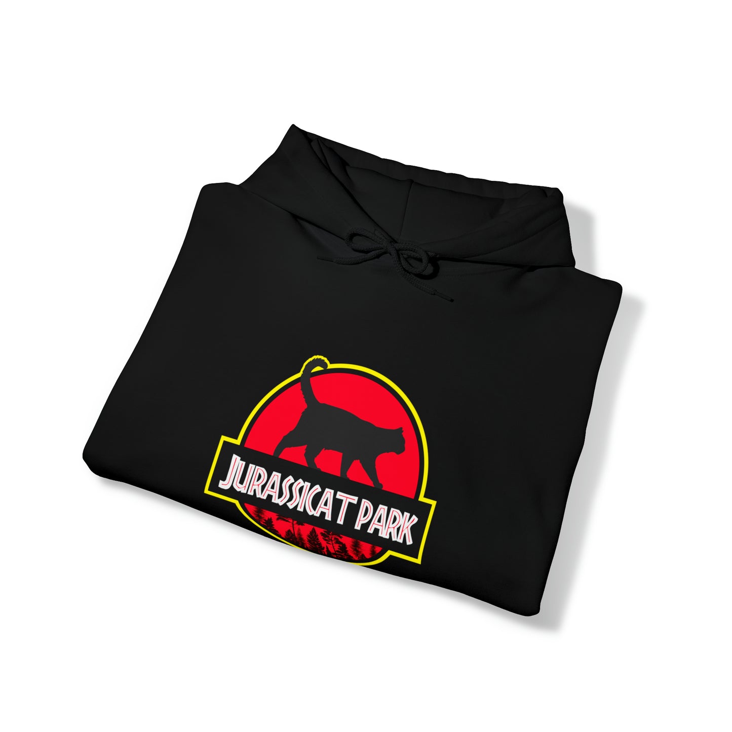 Jurassicat Park - Unisex Heavy Blend™ Hooded Sweatshirt