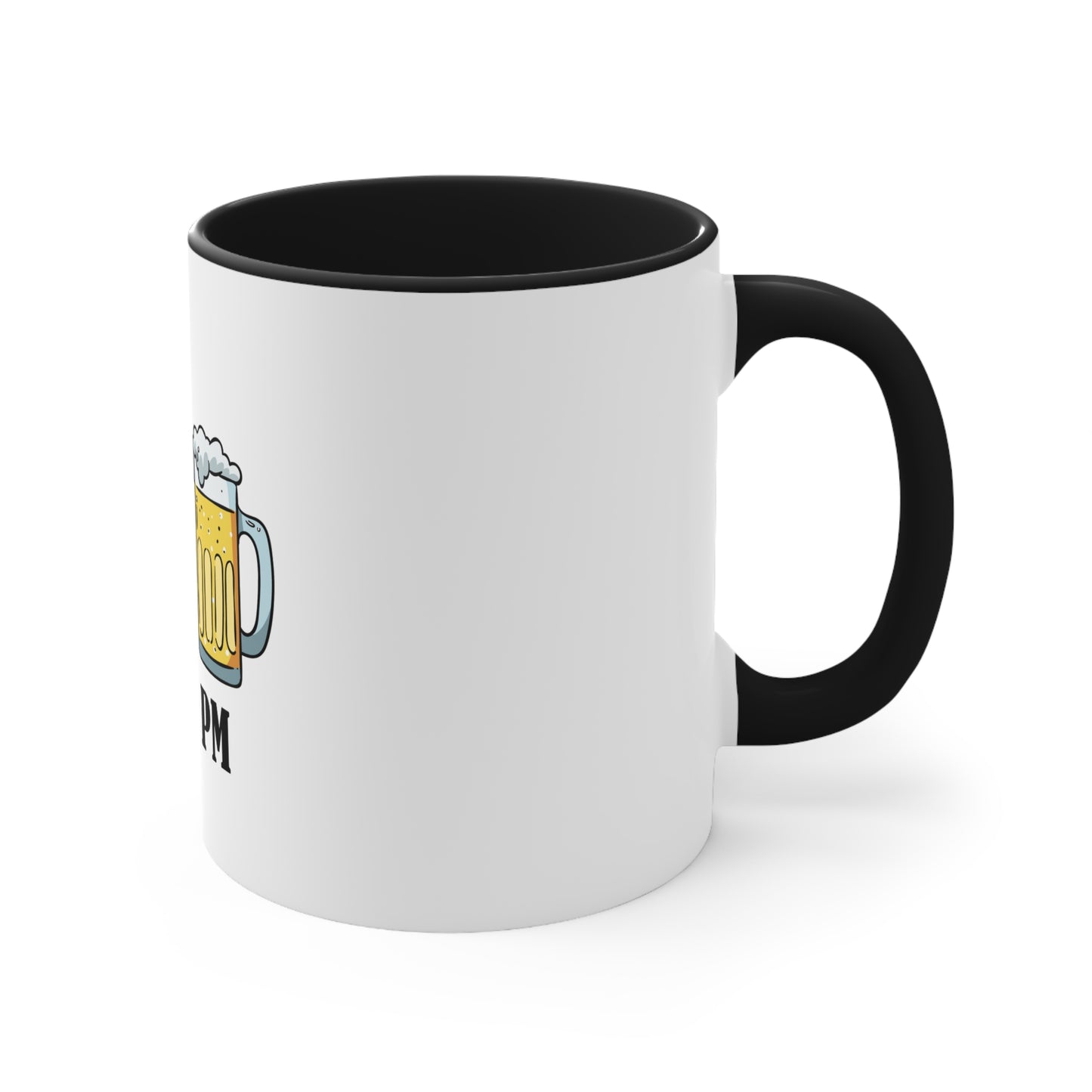 AM/PM - Accent Coffee Mug, 11oz