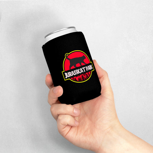 Jurassicat Park - Can Cooler Sleeve