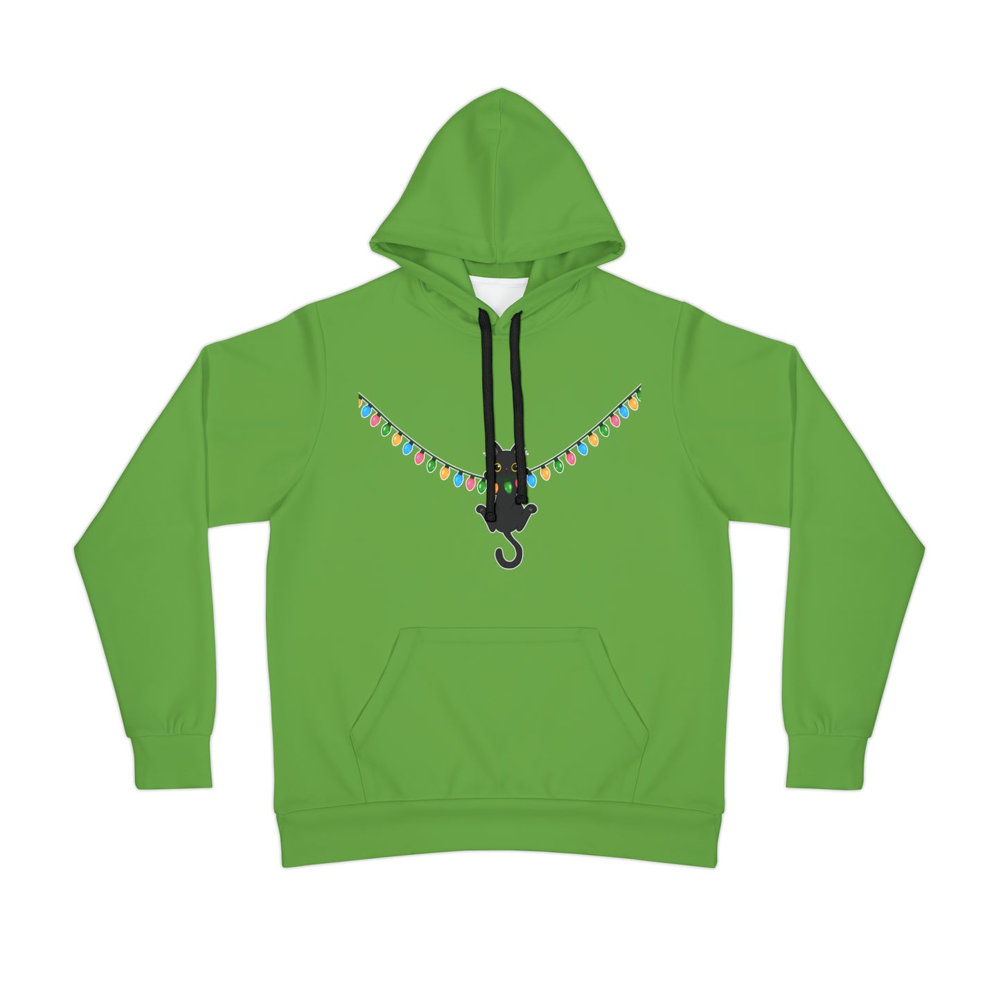 Meow Christmas - Athletic Hoodie (AOP)