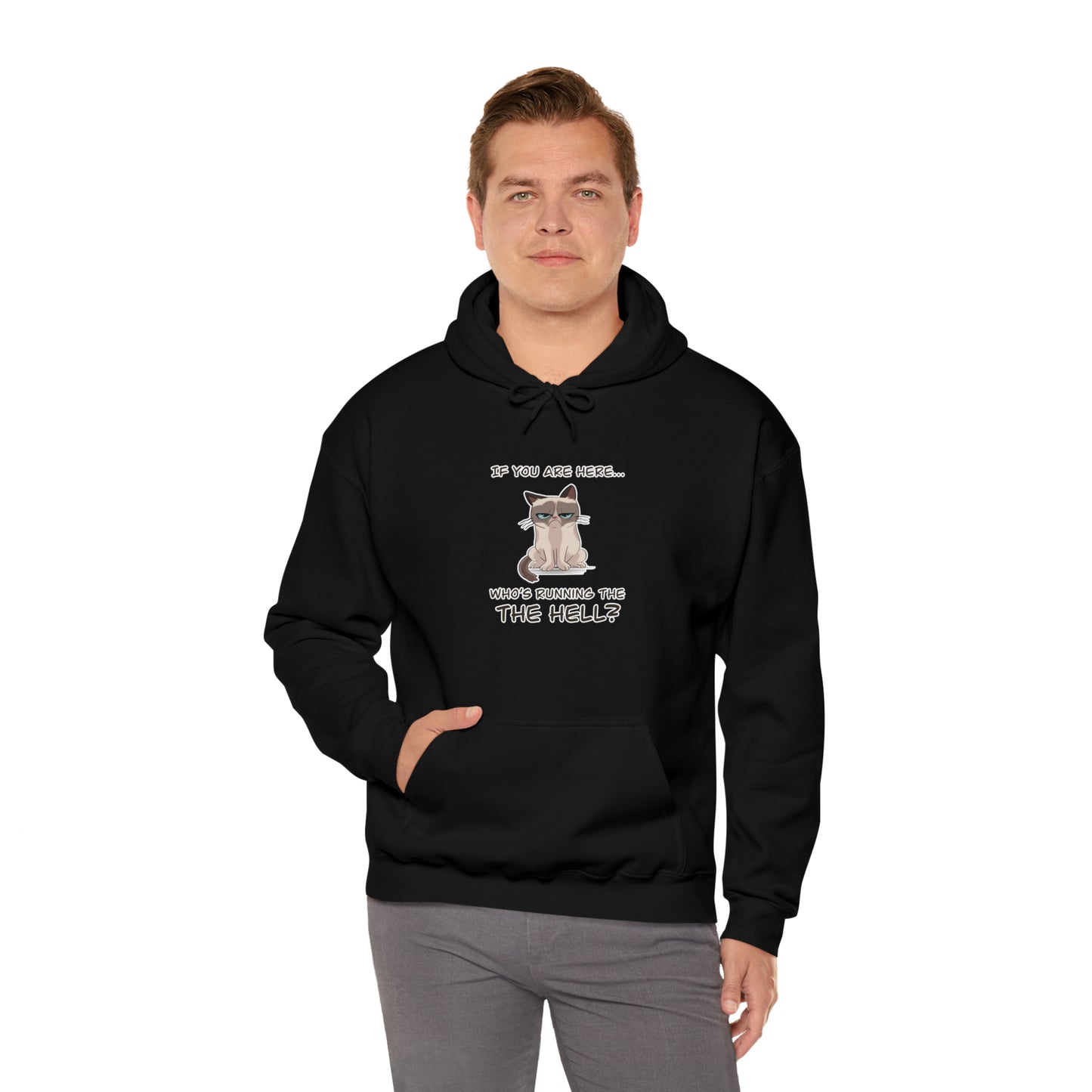 Hell Cat - Unisex Heavy Blend™ Hooded Sweatshirt