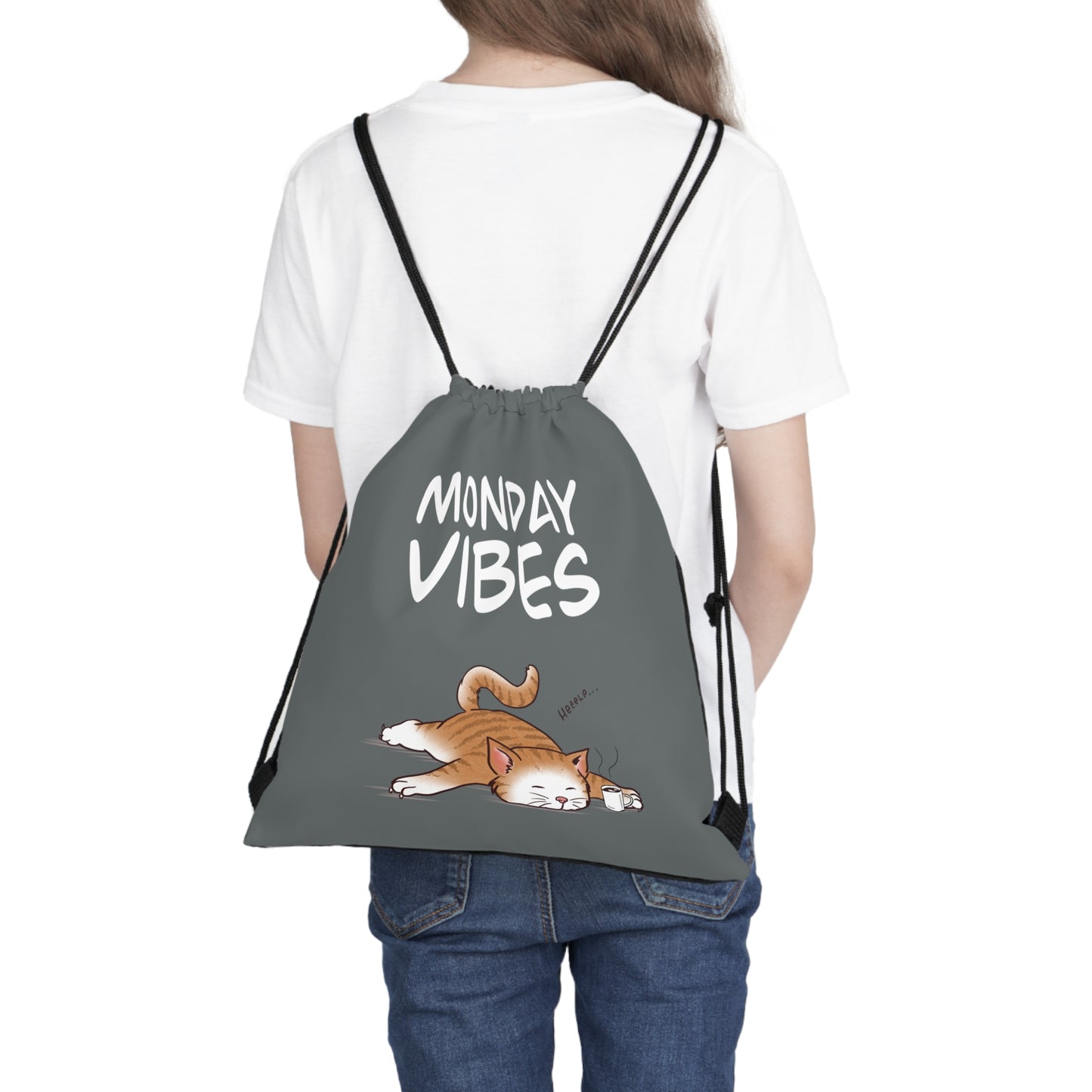 Monday Vibes - Outdoor Drawstring Bag