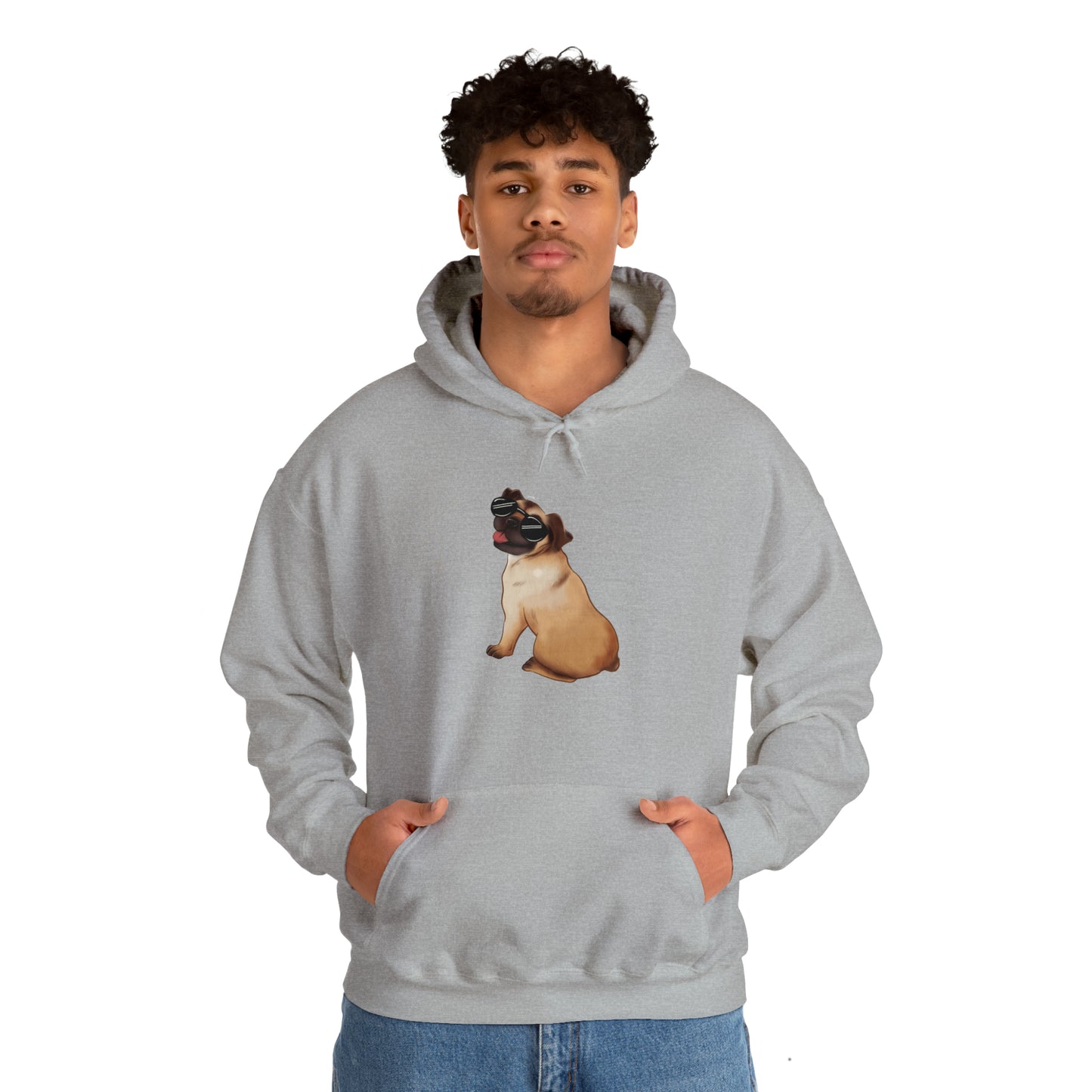 Pug -Unisex Heavy Blend™ Hooded Sweatshirt